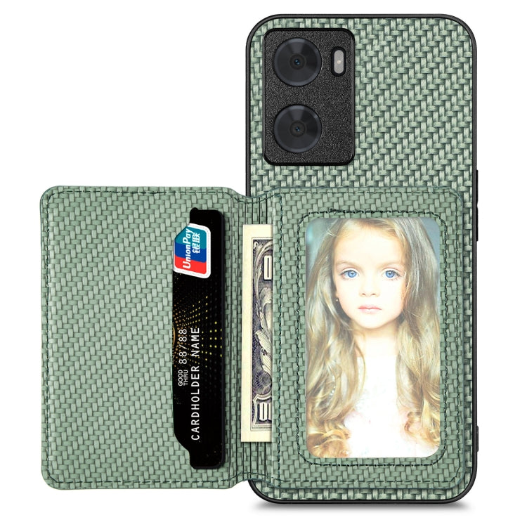 Carbon Fiber Magnetic Card Bag Phone Case