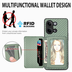 Carbon Fiber Magnetic Card Bag Phone Case
