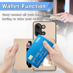 Carbon Fiber Magnetic Card Bag Phone Case