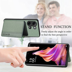 Carbon Fiber Magnetic Card Bag Phone Case