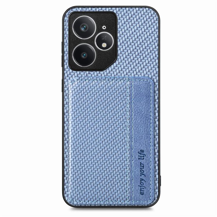 Carbon Fiber Magnetic Card Bag Phone Case