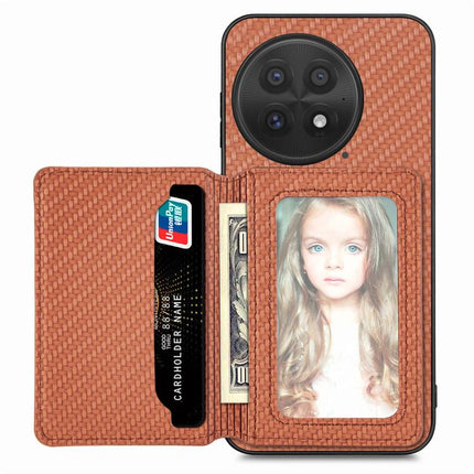 Carbon Fiber Magnetic Card Bag Phone Case