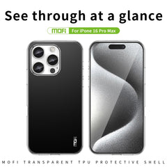 MOFI Ming Series Ultra-thin TPU Phone Case, For iPhone 16 Pro Max, For iPhone 16 Pro, For iPhone 16 Plus, For iPhone 16, iPhone 16e, For iPhone 15 Pro Max, For iPhone 15 Pro, For iPhone 15 Plus, For iPhone 15