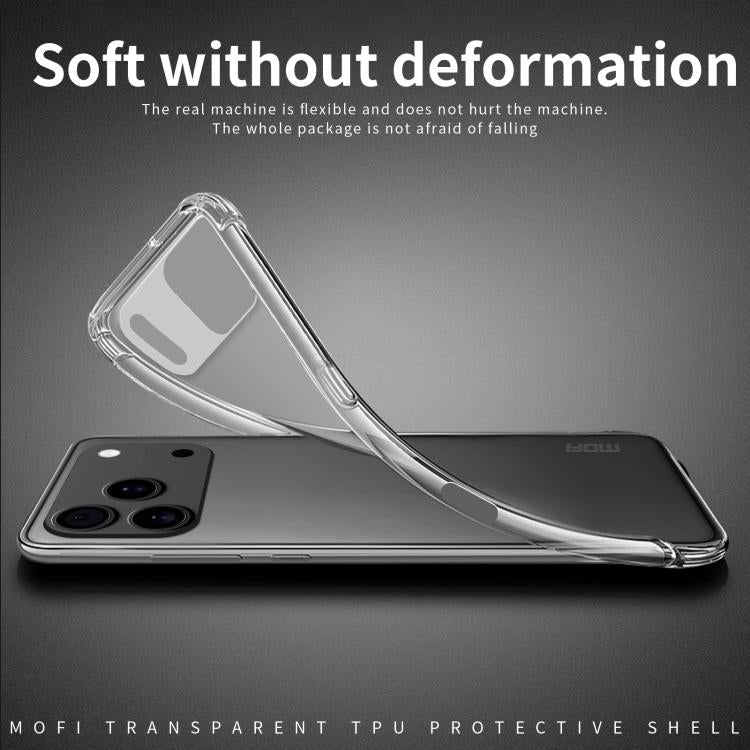 MOFI Ming-Serie Ultradünne TPU-Telefonhülle, Für iPhone 16 Pro Max, Für iPhone 16 Pro, Für iPhone 16 Plus, Für iPhone 16, Für iPhone SE 2024, Für iPhone 15 Pro Max, Für iPhone 15 Pro, Für iPhone 15 Plus, Für iPhone 15