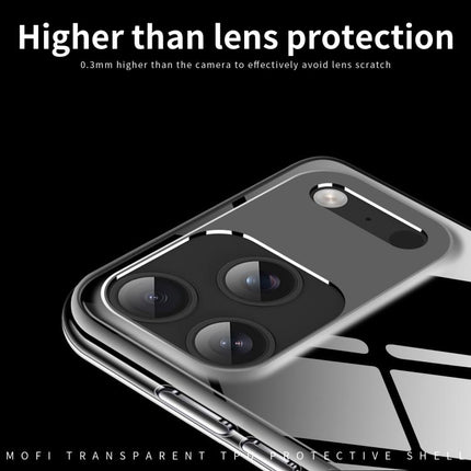 MOFI Ming Series Ultra-thin TPU Phone Case, For iPhone 17 Pro Max, For iPhone 17 Pro, For iPhone 17, For iPhone Air, For iPhone 16e, For iPhone 16 Pro Max, For iPhone 16 Pro, For iPhone 16 Plus, For iPhone 16, For iPhone 15 Pro Max, For iPhone 15 Pro  ...