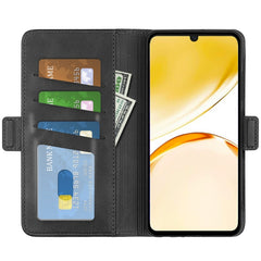 Dual-side Magnetic Buckle Horizontal Flip Leather Phone Case