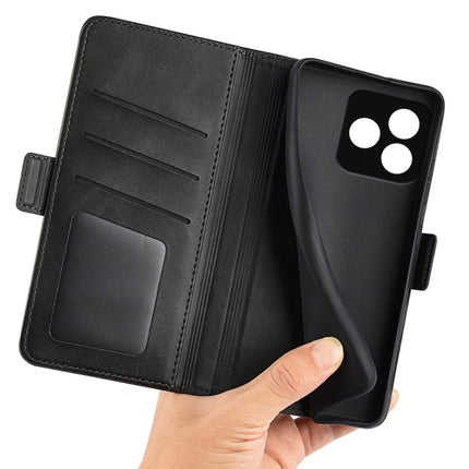 Dual-side Magnetic Buckle Horizontal Flip Leather Phone Case, For Realme Narzo N53 / C53