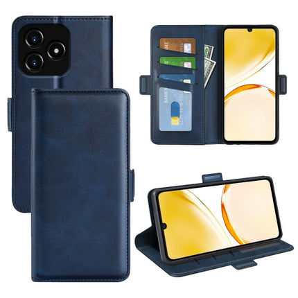 Dual-side Magnetic Buckle Horizontal Flip Leather Phone Case, For Realme Narzo N53 / C53