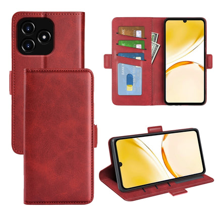 Dual-side Magnetic Buckle Horizontal Flip Leather Phone Case, For Realme Narzo N53 / C53