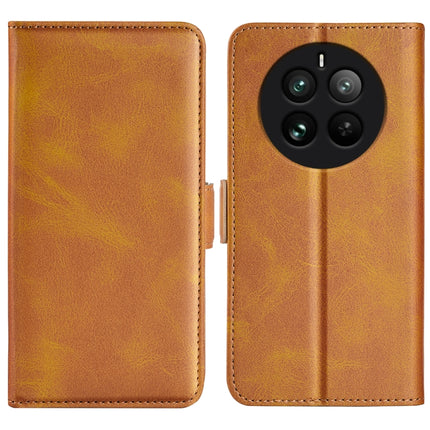 Dual-side Magnetic Buckle Horizontal Flip Leather Phone Case, For Realme 12 5G, For Realme 12+ 5G, For Realme 12 Pro+, For Realme C67 5G
