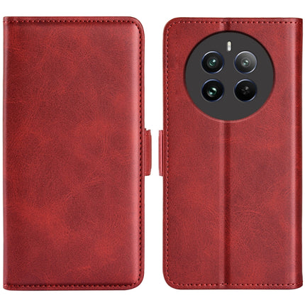 Dual-side Magnetic Buckle Horizontal Flip Leather Phone Case, For Realme 12 5G, For Realme 12+ 5G, For Realme 12 Pro+, For Realme C67 5G