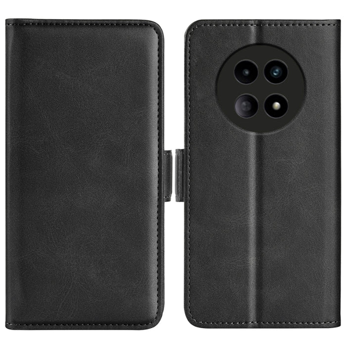 Dual-side Magnetic Buckle Horizontal Flip Leather Phone Case, For Realme 12 5G, For Realme 12+ 5G, For Realme 12 Pro+, For Realme C67 5G