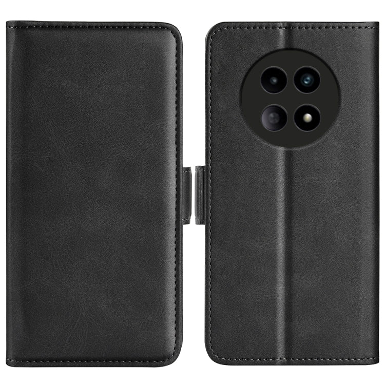 Dual-side Magnetic Buckle Horizontal Flip Leather Phone Case