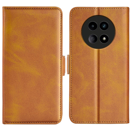 Dual-side Magnetic Buckle Horizontal Flip Leather Phone Case, For Realme 12 5G, For Realme 12+ 5G, For Realme 12 Pro+, For Realme C67 5G