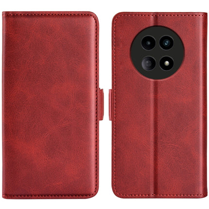 Dual-side Magnetic Buckle Horizontal Flip Leather Phone Case, For Realme 12 5G, For Realme 12+ 5G, For Realme 12 Pro+, For Realme C67 5G
