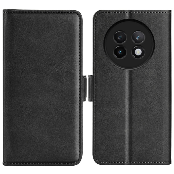 Dual-side Magnetic Buckle Horizontal Flip Leather Phone Case, For Realme 13+ 5G, For Realme 13 Pro 5G, For Realme GT 6 5G, For Realme C63