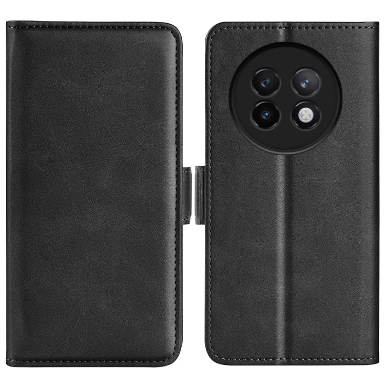 Dual-side Magnetic Buckle Horizontal Flip Leather Phone Case
