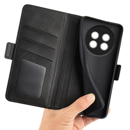 Dual-side Magnetic Buckle Horizontal Flip Leather Phone Case, For Realme 13+ 5G, For Realme 13 Pro 5G, For Realme GT 6 5G, For Realme C63