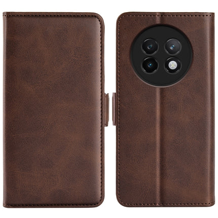 Dual-side Magnetic Buckle Horizontal Flip Leather Phone Case, For Realme 13+ 5G, For Realme 13 Pro 5G, For Realme GT 6 5G, For Realme C63