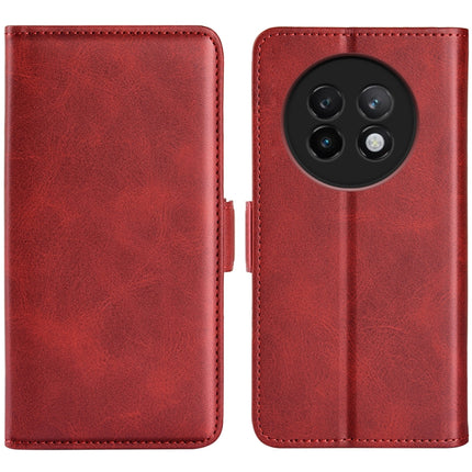 Dual-side Magnetic Buckle Horizontal Flip Leather Phone Case, For Realme 13+ 5G, For Realme 13 Pro 5G, For Realme GT 6 5G, For Realme C63