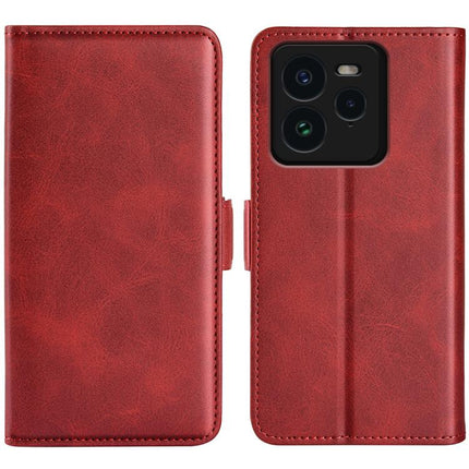 Dual-side Magnetic Buckle Horizontal Flip Leather Phone Case, For Realme 14 Pro 5G, For Realme 14X 5G, For Realme C75, For Realme GT 7 Pro 5G