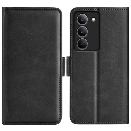Dual-side Magnetic Buckle Horizontal Flip Leather Phone Case, For Realme 14 Pro 5G, For Realme 14X 5G, For Realme C75, For Realme GT 7 Pro 5G