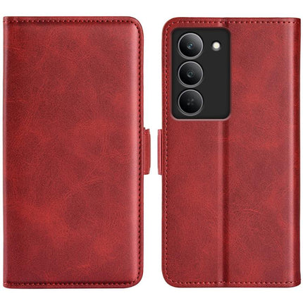 Dual-side Magnetic Buckle Horizontal Flip Leather Phone Case, For Realme 14 Pro 5G, For Realme 14X 5G, For Realme C75, For Realme GT 7 Pro 5G