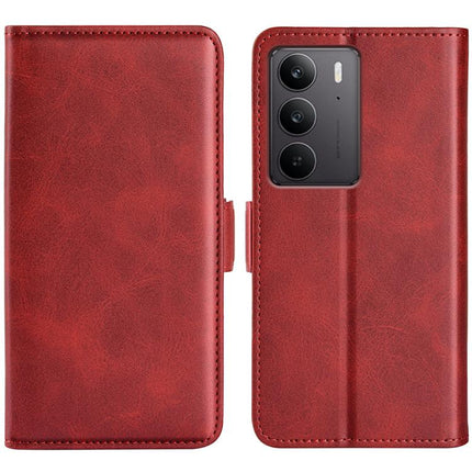 Dual-side Magnetic Buckle Horizontal Flip Leather Phone Case, For Realme 14 Pro 5G, For Realme 14X 5G, For Realme C75, For Realme GT 7 Pro 5G