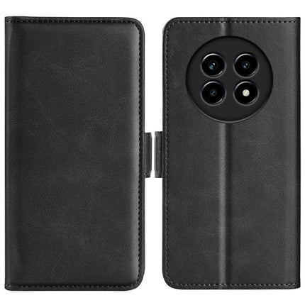 Dual-side Magnetic Buckle Horizontal Flip Leather Phone Case, For Realme 13+ 5G, For Realme 13 Pro 5G, For Realme GT 6 5G, For Realme C63