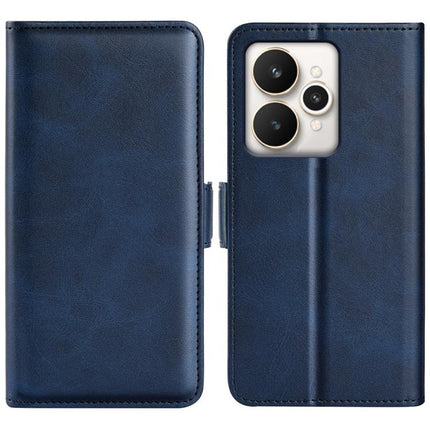 Dual-side Magnetic Buckle Horizontal Flip Leather Phone Case, For Realme 11X, For Realme C65 4G, For Realme C85 5G / 15x 5G, For Realme 15 5G / 15 Pro 5G