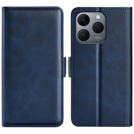 Dual-side Magnetic Buckle Horizontal Flip Leather Phone Case, For Realme C85 Pro 4G, For Realme 15T, For Realme C71 4G, For Realme 14 5G