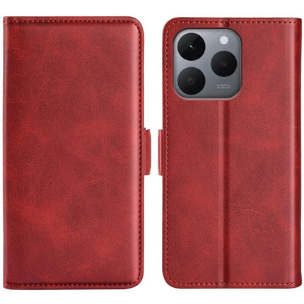 Dual-side Magnetic Buckle Horizontal Flip Leather Phone Case, For Realme C85 Pro 4G, For Realme 15T, For Realme C71 4G, For Realme 14 5G