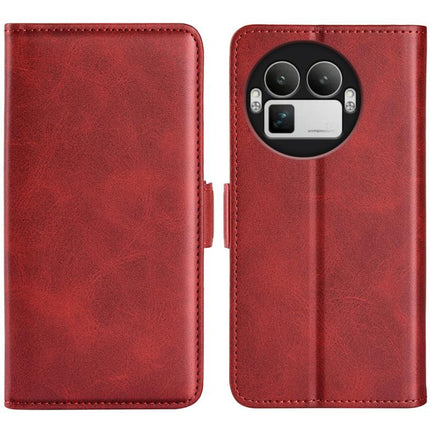 Dual-side Magnetic Buckle Horizontal Flip Leather Phone Case, For Realme 16 5G, For Realme 16 Pro+ 5G, For Realme 16 Pro 5G, For Realme GT 8 Pro 5G Global