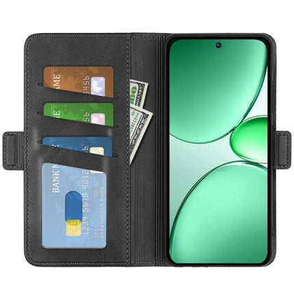 Dual-side Magnetic Buckle Horizontal Flip Leather Phone Case, For Realme C85 Pro 4G, For Realme 15T, For Realme C71 4G, For Realme 14 5G
