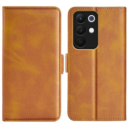 Dual-side Magnetic Buckle Horizontal Flip Leather Phone Case, For Realme C85 Pro 4G, For Realme 15T, For Realme C71 4G, For Realme 14 5G