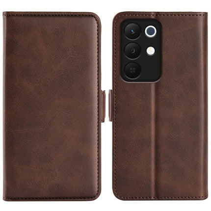 Dual-side Magnetic Buckle Horizontal Flip Leather Phone Case, For Realme C85 Pro 4G, For Realme 15T, For Realme C71 4G, For Realme 14 5G