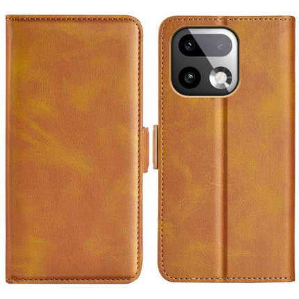 Dual-side Magnetic Buckle Horizontal Flip Leather Phone Case, For Realme 16 5G, For Realme 16 Pro+ 5G, For Realme 16 Pro 5G, For Realme GT 8 Pro 5G Global