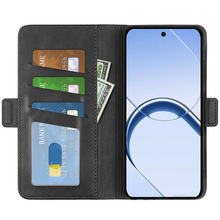 Dual-side Magnetic Buckle Horizontal Flip Leather Phone Case, For Realme 16 5G, For Realme 16 Pro+ 5G, For Realme 16 Pro 5G, For Realme GT 8 Pro 5G Global