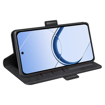 Dual-side Magnetic Buckle Horizontal Flip Leather Phone Case, For Realme 16 5G, For Realme 16 Pro+ 5G, For Realme 16 Pro 5G, For Realme GT 8 Pro 5G Global