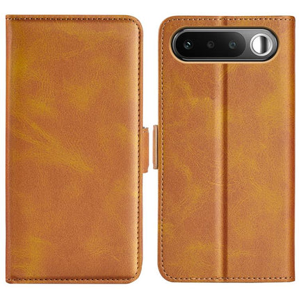 Dual-side Magnetic Buckle Horizontal Flip Leather Phone Case, For Realme 16 5G, For Realme 16 Pro+ 5G, For Realme 16 Pro 5G, For Realme GT 8 Pro 5G Global