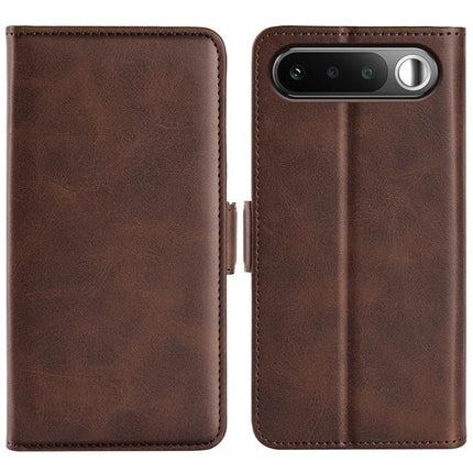 Dual-side Magnetic Buckle Horizontal Flip Leather Phone Case, For Realme 16 5G, For Realme 16 Pro+ 5G, For Realme 16 Pro 5G, For Realme GT 8 Pro 5G Global