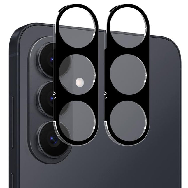 2pcs ENKAY Hat-Prince 9H Rear Camera Lens Tempered Glass Film, For Samsung Galaxy S26+ 5G, For Samsung Galaxy S26 Ultra 5G, For Samsung Galaxy S26 5G, For Samsung Galaxy A37 / A57, For Samsung Galaxy Z Flip7 FE, For Samsung Galaxy S25 FE 5G            ...