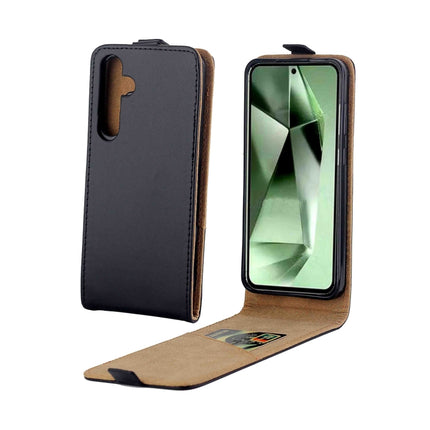 Vertical Flip Leather Case with Card Slot, For Samsung Galaxy A36 / A56 5G, For Samsung Galaxy A26 5G, For Samsung Galaxy S25 5G, For Samsung Galaxy S25+ 5G, For Samsung Galaxy S25 Ultra 5G, For Samsung Galaxy A16 5G, For Samsung Galaxy A06 4G         ...