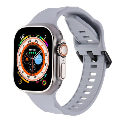 Ripple Silicone Sports Watch Band, For Apple Watch 3 42mm