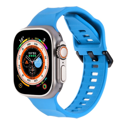 Ripple Silicone Sports Watch Band, For Apple Watch 3 42mm