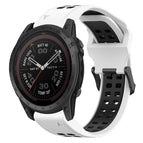 For Garmin Fenix 7 Pro 47mm / White+Black