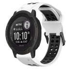 For Garmin  Instinct 2 Solar / White+Black