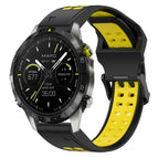 For Garmin MARQ Athlete (Gen 2) / Black+Yellow