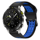 For Garmin MARQ Athlete (Gen 2) / Black+Blue