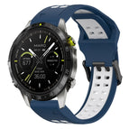 For Garmin MARQ Athlete (Gen 2) / Blue+White